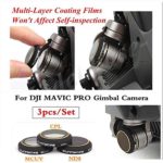 HD Lens Filters MCUV+ND8+CPL Gimbal Camera Accessorie for DJI MAVIC PRO Drone
