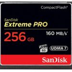 SanDisk Extreme PRO 256GB CompactFlash Memory Card UDMA 7 Speed Up To 160MB/s- SDCFXPS-256G-X46