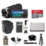 Focus Camera Sony HD Video Recording HDRCX405 HDR-CX405/B Handycam Camcorder (Black) + 64GB Premium Bundle