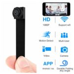 Hidden Spy Camera 1080P WiFi Mini Camera Portable Wireless Security Cameras with Motion Detection Alarm Remote Home Covert Nanny Cam Support iOS/Android/PC(Upgraded Version)