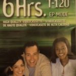 Fujifilm VHS Videocassette 6 Hrs. T-120 EP Mode (2 Pack)