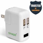 Timeqid Hidden Camera Charger | Free 32 GB Memory Card – with/Without WiFi – USB Charger Camera – Wall Charger Camera – Nanny Camera – No Audio