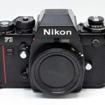 Nikon F3 with DE-2 viewfinder professional SLR film camera; body only, no lens