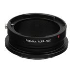 Fotodiox Pro Lens Mount Adapter – Alpa 35mm SLR Lens to Sony Alpha E-Mount Mirrorless Camera Body