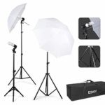 ESDDI Photography Lighting – Umbrella Lights Kit 600W 5500K Portable Continuous Day Light Photo Portrait Studio Video Equipment