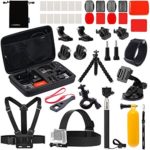 Luxebell Accessories Kit for AKASO EK5000 EK7000 4K WiFi Action Camera Gopro Hero 7 6 5 Fusion Session 5 Black Sliver Hero 4/3+/3/2/1 (22-in-1)