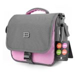 BAGSMART Digital SLR/DSLR Compact Camera Shoulder Bag, Travel SLR Gadget Bag, Pink