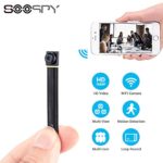 1080P Wireless WiFi Mini Camera- SOOSPY Indoor Outdoor Portable Small Security Camera/Nanny Cam with Motion Detection(iOS&Android)