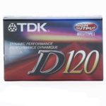 TDK D120 Dynamic Audio Cassette Tapes – 10 Pack