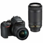 Nikon D3500 DX-Format DSLR Two Lens Kit with AF-P DX NIKKOR 18-55mm f/3.5-5.6G VR & AF-P DX NIKKOR 70-300mm f/4.5-6.3G ED, Black