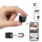 Spy Camera WiFi, Ehomful Mini Wireless Hidden Camera Real 1080P, Auto Night Vision Monochrome Covert,Built-in Magnet,No Lags & No Frozen Streaming,Works with Multiple Viewers