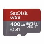 SanDisk 400GB Ultra microSDXC UHS-I Memory Card with Adapter – 100MB/s, C10, U1, Full HD, A1, Micro SD Card – SDSQUAR-400G-GN6MA