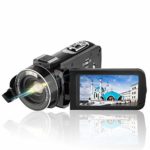 Video Camera Camcorder AiTechny HD 1080P 24.0MP Digital Camera 3.0 inch LCD 270 Degrees Rotatable Screen 16X Digital Zoom Camera Recorder 2 Batteries