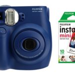 Fujifilm Instax Mini 7s Indigo + 10 Exposures Instant Film Camera