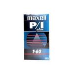 MAXELL T-60 PLUS Professional Videocassette for Time-Lapse Use (Discontinued by Manufacturer)