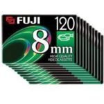 Fuji 8mm P6-120 Video Tape (10 Pack)