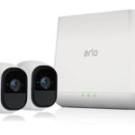 Arlo Pro – Wireless Home Security Camera System with Siren | Rechargeable, Night vision, Indoor/Outdoor, HD Video, 2-Way Audio, Wall Mount | Cloud Storage Included | 2 camera kit (VMS4230)
