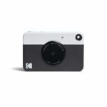 Kodak PRINTOMATIC Digital Instant Print Camera (Black), Full Color Prints On ZINK 2×3 Sticky-Backed Photo Paper – Print Memories Instantly
