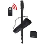 UltraPro 72″ Monopod + Wireless Remote Bundle for Canon Digital Cameras, Includes UltraPro Bonus Microfiber Cleaning Cloth