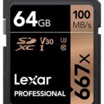 Lexar Professional 667x 64GB SDXC UHS-I/U3 Card (LSD64GBNA667)