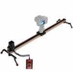 Ashanks Camera Slider, 39 inches/100cm Electronic Motorized Timelapse Camera Dolly Rail Slider with Controller for DSLR Camera DV Video Camcorder Film Photography, Load up to 17.6lbs/8kg