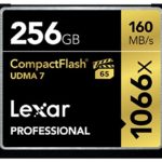 Lexar Professional 1066 x 256GB VPG-65 CompactFlash card (Up to 160MB/s Read) LCF256CRBNA1066