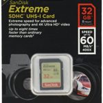 SanDisk Extreme 32GB SecureDigital SDHC UHS-1 Class 10 Memory Card SDSDX-032G