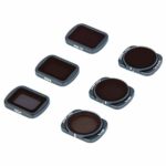 Lens Filters for DJI OSMO Pocket 4K Gimbal Handheld Camera Lens Set, Multi Coated Filters Pack Accessories (6 Pack) ND4, ND8, ND16, ND4/CPL, ND8/CPL, ND16/CPL