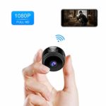 Hidden Camera Mini Spy Camera, Closeye Full HD 1080P Wireless WiFi Spy Cam/Small Indoor Home Security Camera/Nanny Camera with Night Vision and Motion Detection-Black