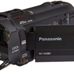 Panasonic 4K Ultra HD Camcorder HC-VX981K, 20X Optical Zoom, 1/2.3-Inch BSI Sensor, HDR Capture, Wi-Fi Smartphone Twin Video Capture (Black, USA)