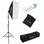 1350W Photography Lighting Softbox Lighting Kit Continuous Photo Video Lighting System with Sandbag and 5500K Bulb 20″X28″ Professional Studio Lights Equipment for Youtube Filming Portraits by LOOAESA