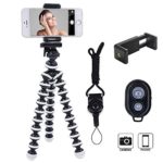 DAISEN Octopus Camera Holder and Phone Tripod for iPhone/Universal Smartphone, White (4326573160)