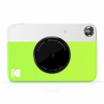 Kodak PRINTOMATIC Digital Instant Print Camera (Neon Green), Full Color Prints On Zink 2×3 Sticky-Backed Photo Paper – Print Memories Instantly