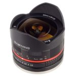 Samyang 8mm F2.8 UMC Fisheye II (Black) Lens for Fuji X Mount Digital Cameras (SY8MBK28-FX)