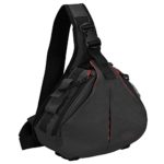 CADeN DSLR Camera Sling Bag for 1 Camera, 2 Lens, Tripod, Rain Cover (Canon Nikon Sony Pentax)