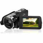 GordVE 2.7 Inch HD 1080P Camera Camcorder, 24.0MP Video Camera with 270 Degrees Rotatable Screen, 16X Digital Zoom Camera Recorder