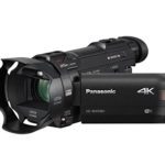 PANASONIC HC-WXF991K 4K Cinema-Like Camcorder, 20X Leica DICOMAR Lens, 1/2.3″ BSI Sensor, 5-Axis Hybrid O.I.S, HDR Mode, EVF, WiFi, Multi Scene Twin Camera (USA Black)