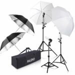 Photography Umbrella Continuous Lighting Kit 600W Photo Light kit Studio Light Equipment for Portrait Video Studio Shooting by RALENO