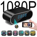 Mini Spy Hidden Camera Clock – Nanny Cam, Wireless IP Best Digital Small Full HD 1080P with WiFi, Motion Detection & Night Vision