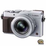 PANASONIC LUMIX LX100 4K Point and Shoot Camera, 3.1X LEICA DC Vario-SUMMILUX F1.7-2.8 Lens with Power O.I.S., 12.8 Megapixel, DMC-LX100S (USA SILVER)