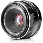 Meike MK 25mm F1.8 Large Aperture Wide Angle Lens Manual Focus Lens for Sony E Mount Mirrorless Cameras A7III A9 NEX 3 3N 5 NEX 5T NEX 5R NEX 6 7 A6400 A5000 A5100 A6000 A6100 A6300 A6500