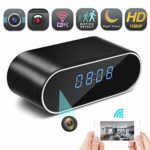 Hidden Spy Camera Wireless Hidden, 1080P Clock Hidden Cameras Wireless IP Surveillance Camera for Home Security Monitor Video Recorder Nanny Cam 140°Angle Night Vision Motion Detection