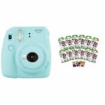 Fujifilm Instax Mini 9 Instant Camera Ice Blue w/ Fujifilm 120 Film Pack