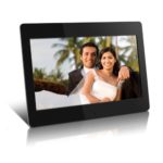 Aluratek High Resolution ADMPF114F 14 inch Digital Photo Frame w/4GB Built-in Memory and Remote(1600 x 900 Resolution)