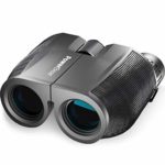 PowerBear Compact Binoculars (12×25) Ultra Sharp Binoculars [Nature, Birds, Outdoors, Concerts, Operas, Games, and More!] Low Light Environment Clear Vision – Black