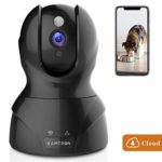 Security Camera WiFi IP Camera – KAMTRON HD Home Wireless Baby/Pet Camera with Cloud Storage Two-Way Audio Motion Detection Night Vision Remote Monitoring,Black
