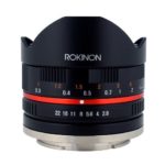 Rokinon 8mm F2.8 UMC Fisheye II (Black) Fixed Lens for Canon EF-M Mount Compact System Cameras (RK8MBK28-M)