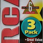 RCA T-120H VHS Video Cassette 120-Minutes (3-Pack) Blank Tapes Standard Grade
