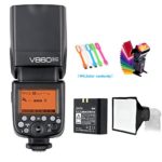 Godox V860II-C E-TTL HSS 1/8000s 2.4G GN60 Li-ion Battery Camera Flash Speedlite Light Compatible for Canon EOS Cameras + USB LED