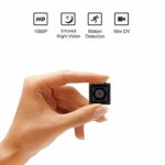 Mini Wireless Hidden spy Camera,Full HD 1080P Portable Small HD Nanny cam with Night Vision,Video Record and Motion Detection for Home, Car, Drone, Office and Outdoor Use